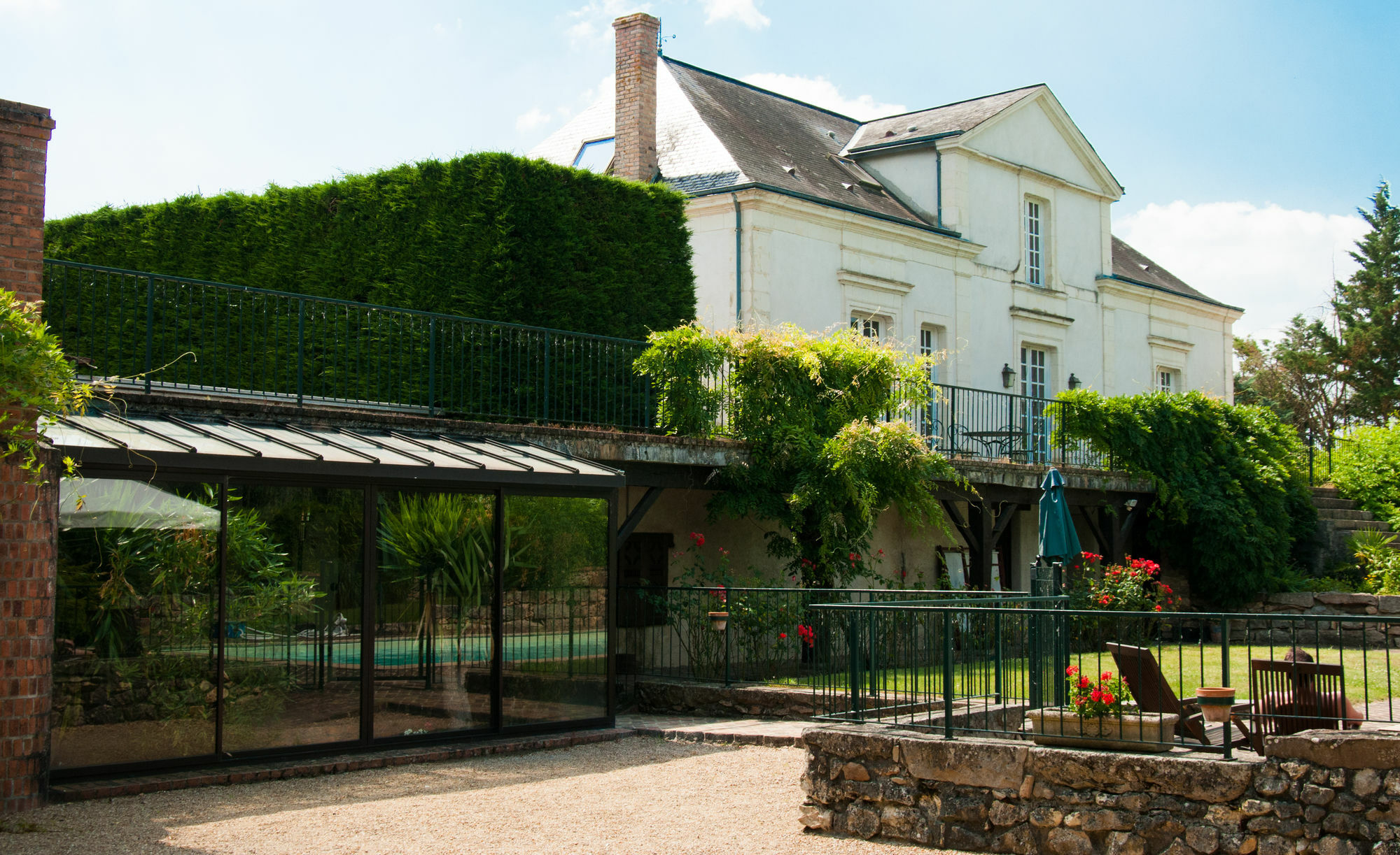 Domaine De La Courbe Otel Le Lude Dış mekan fotoğraf